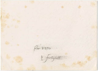 Untitled (a sketch for “After Van Gogh”).