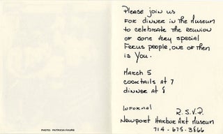 The Last Time I Saw Ferus 1957-1966 + Invite.