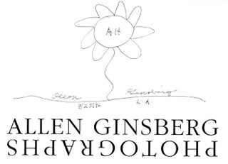 Allen Ginsberg: Photographs.