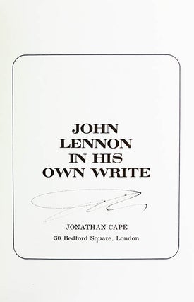 In His Own Write.