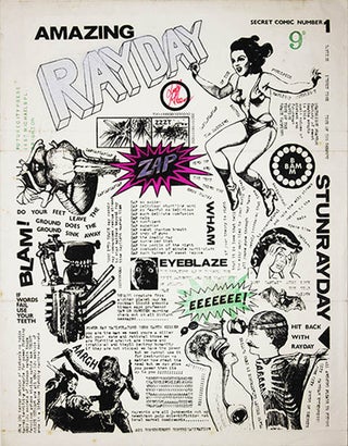 Item #41211 Amazing Rayday Secret Comic #1-4 (Brighton, Sussex: Future City Press, c. 1964-June...