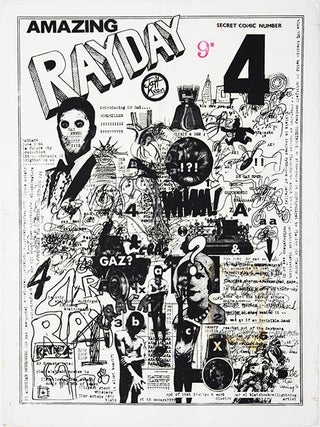 Amazing Rayday Secret Comic #1-4 (Brighton, Sussex: Future City Press, c. 1964-June 1966).