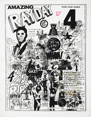 Amazing Rayday Secret Comic #1-4 (Brighton, Sussex: Future City Press, c. 1964-June 1966).