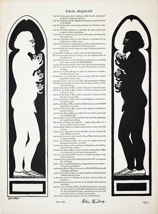 Item #41214 Kral Majales. Allen GINSBERG