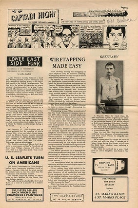 THE EAST VILLAGE OTHER #1-8 (NY: October 1965-March 1966).