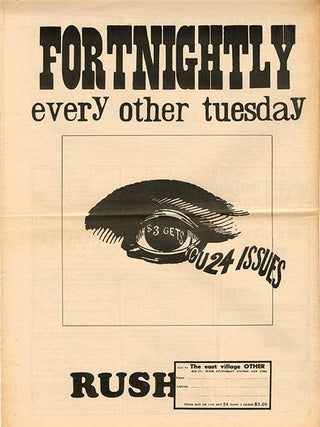 THE EAST VILLAGE OTHER #1-8 (NY: October 1965-March 1966).
