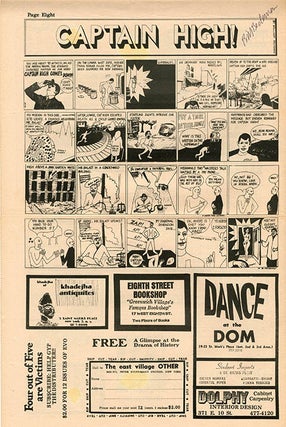 THE EAST VILLAGE OTHER #1-8 (NY: October 1965-March 1966).
