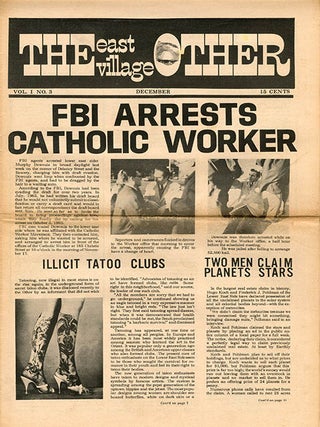 THE EAST VILLAGE OTHER #1-8 (NY: October 1965-March 1966).