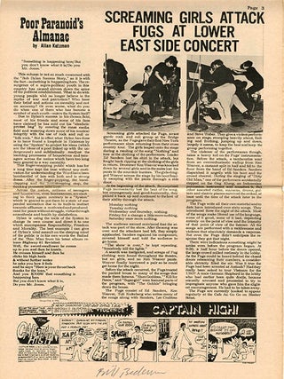 THE EAST VILLAGE OTHER #1-8 (NY: October 1965-March 1966).