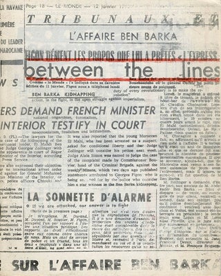 Item #41242 UNTITLED (MEHDI BEN BARKA