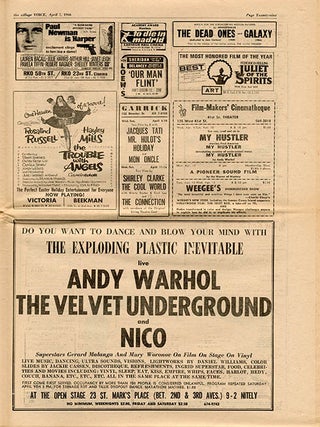 THE VILLAGE VOICE Vol. XI, No. 25 (NY: April 7, 1966).