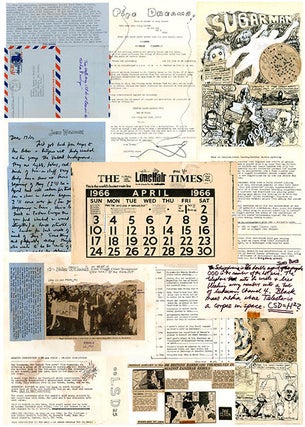 Item #41256 THE LONG HAIR TIMES. A collection comprising the original artwork for The Long Hair...