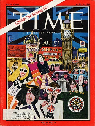Item #41257 TIME Vol. 87, #15 (NY: April 15, 1966) - “London: The Swinging City” issue