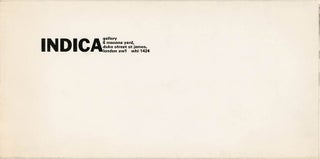 Le Parc, Morellet, Garcia Rossi, Sobrino, Stein, Yvaral. The first exhibition of the group in England at Indica, 4th June into July 1966.