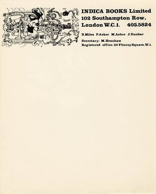 Item #41266 INDICA PRINTED LETTERHEAD