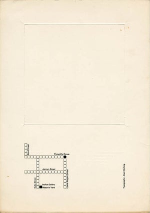 Item #41272 Invitation Card. Mark BOYLE