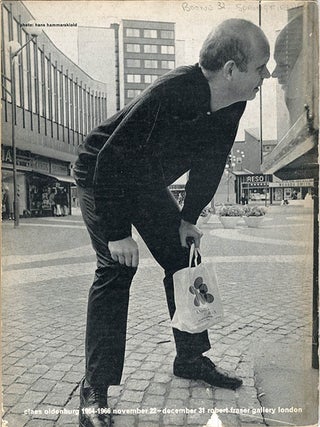 Three advertisements published in ART AND ARTISTS, Volume 1, #7-9 (London: October-December, 1966).