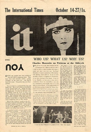 Item #41280 INTERNATIONAL TIMES #1-32 (London: Lovebooks Ltd., October 14, 1966 - May 31, 1968)....