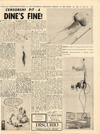 INTERNATIONAL TIMES #1-32 (London: Lovebooks Ltd., October 14, 1966 - May 31, 1968). Newspaper, broadside and poster formats.