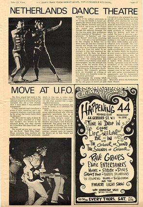 INTERNATIONAL TIMES #1-32 (London: Lovebooks Ltd., October 14, 1966 - May 31, 1968). Newspaper, broadside and poster formats.