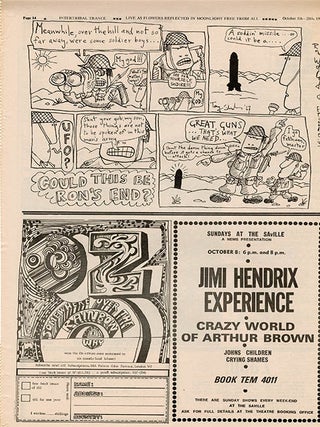 INTERNATIONAL TIMES #1-32 (London: Lovebooks Ltd., October 14, 1966 - May 31, 1968). Newspaper, broadside and poster formats.