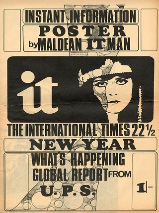 INTERNATIONAL TIMES #1-32 (London: Lovebooks Ltd., October 14, 1966 - May 31, 1968). Newspaper, broadside and poster formats.