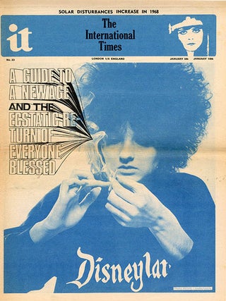 INTERNATIONAL TIMES #1-32 (London: Lovebooks Ltd., October 14, 1966 - May 31, 1968). Newspaper, broadside and poster formats.