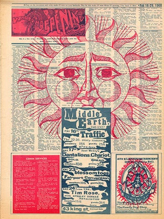 INTERNATIONAL TIMES #1-32 (London: Lovebooks Ltd., October 14, 1966 - May 31, 1968). Newspaper, broadside and poster formats.