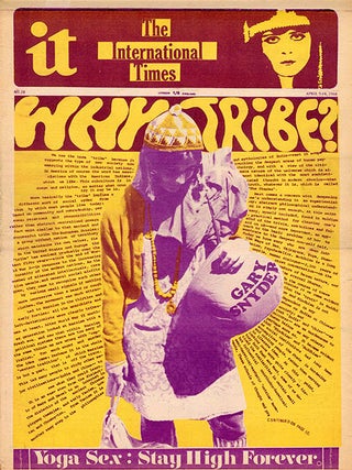 INTERNATIONAL TIMES #1-32 (London: Lovebooks Ltd., October 14, 1966 - May 31, 1968). Newspaper, broadside and poster formats.