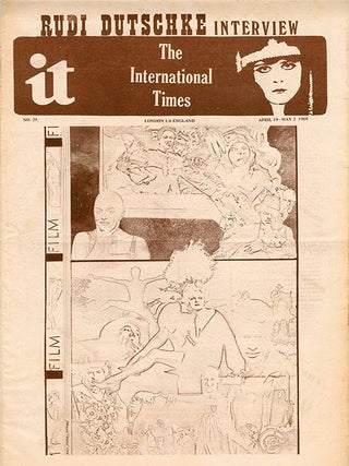 INTERNATIONAL TIMES #1-32 (London: Lovebooks Ltd., October 14, 1966 - May 31, 1968). Newspaper, broadside and poster formats.