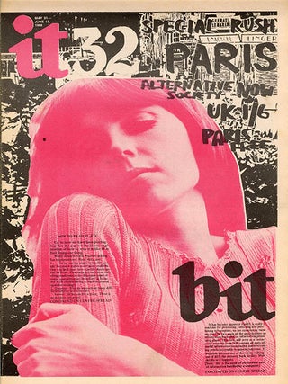 INTERNATIONAL TIMES #1-32 (London: Lovebooks Ltd., October 14, 1966 - May 31, 1968). Newspaper, broadside and poster formats.