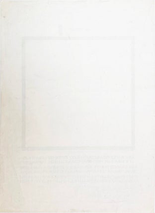 Unfinished Paintings & Objects by Yoko Ono.