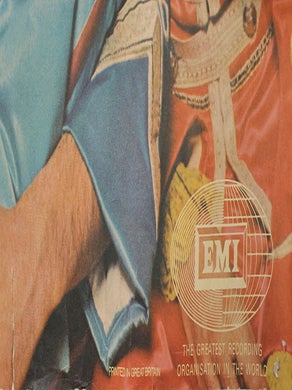 Original &lsquo;Sgt. Pepper&rsquo;s Lonely Hearts Club Band&rsquo; promotional poster.