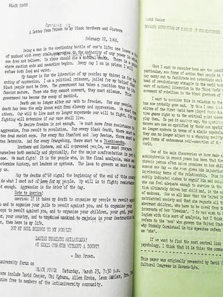 THE ANTI-UNIVERSITY OF LONDON. Number One (London: 1968) - all published.