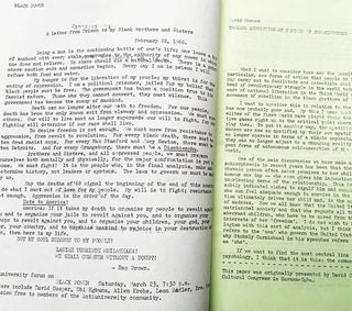 THE ANTI-UNIVERSITY OF LONDON. Number One (London: 1968) - all published.