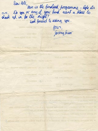 White Rooms & Imaginary Westerns + ephemera.