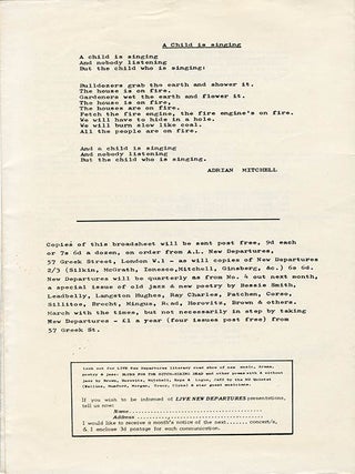 White Rooms & Imaginary Westerns + ephemera.